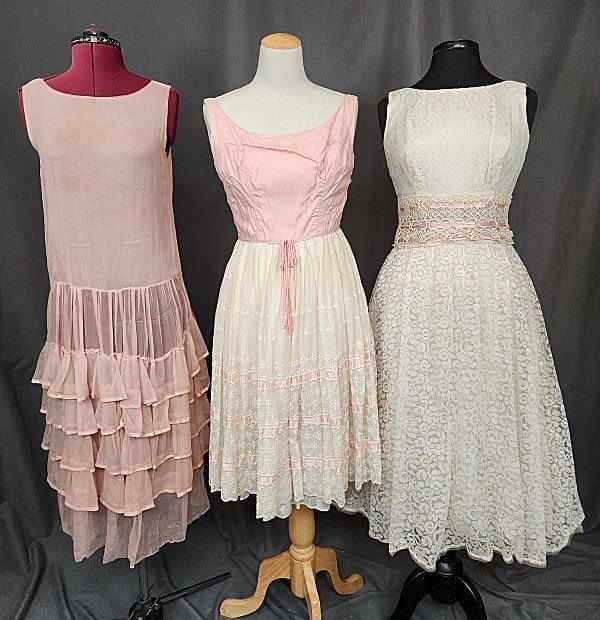 3 Vintage Pink Sleeveless