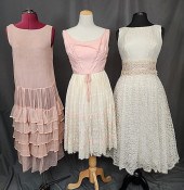 3 Vintage Pink Sleeveless Dres
