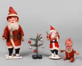 (3) Vintage Santa/Father Chris
