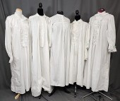 3 Vintage White Cotton Night G