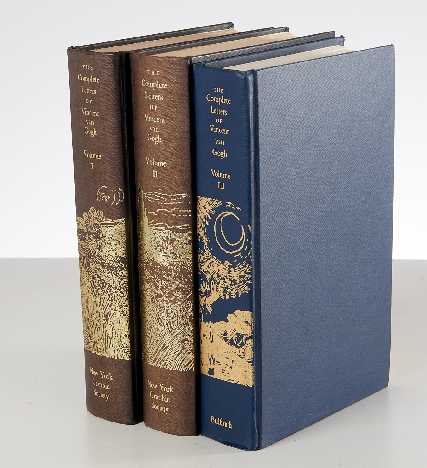 (3) VOLS, COMPLETE LETTERS OF