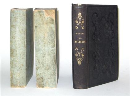 3 vols.  French Literature: