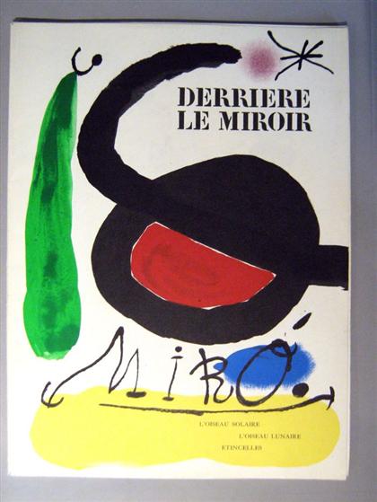 3 vols.  (Joan Miro.) Derriere Le