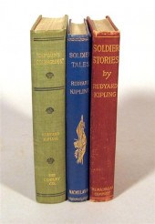 3 vols.  Kipling, Rudyard: Sol