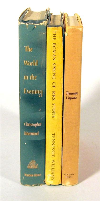 3 vols.  Modern First Editions: