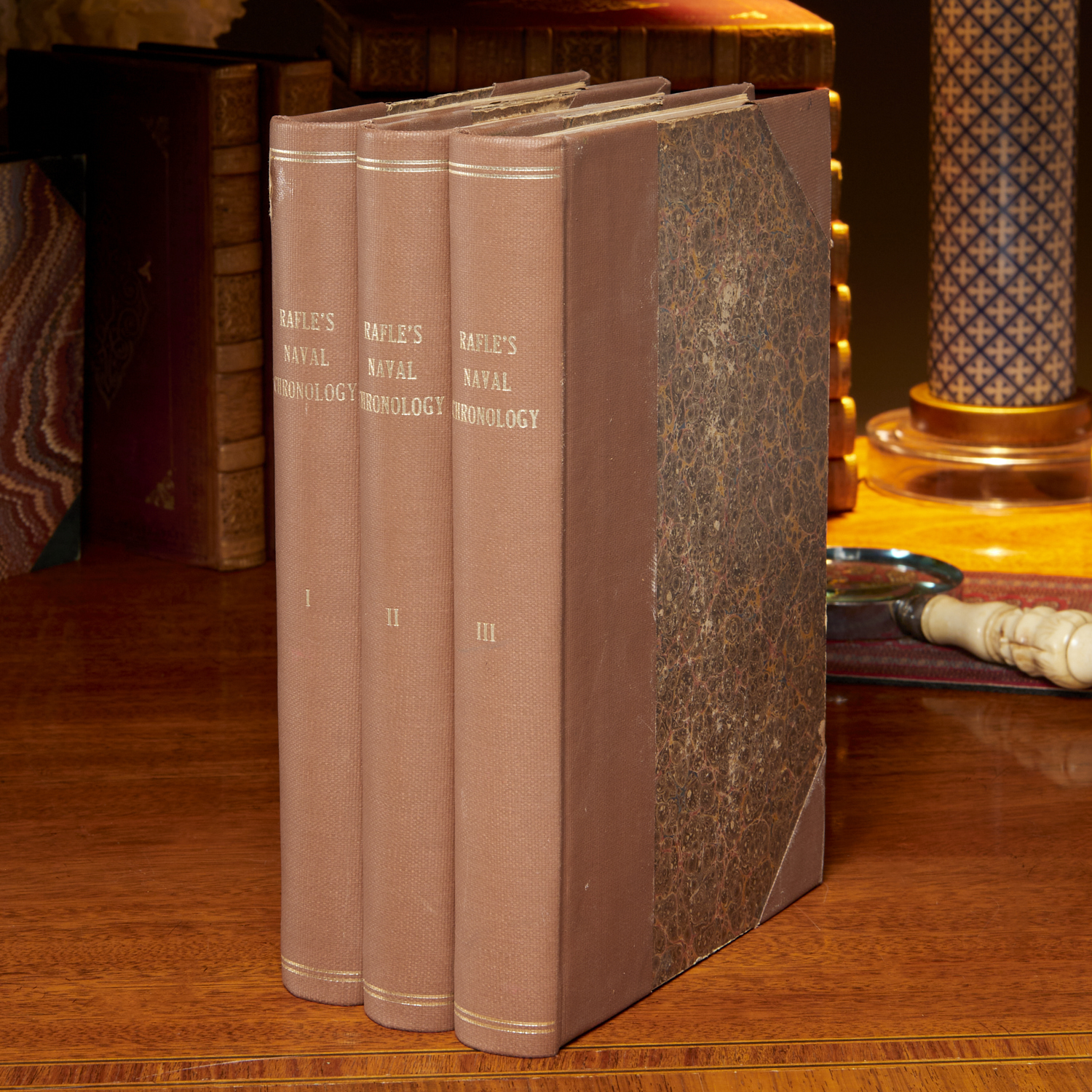 (3) VOLS., NAVAL CHRONOLOGY OF