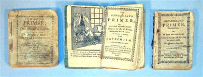 3 vols.  New England Primers: The