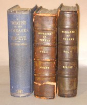 3 vols.  Opthamology: Wells, J