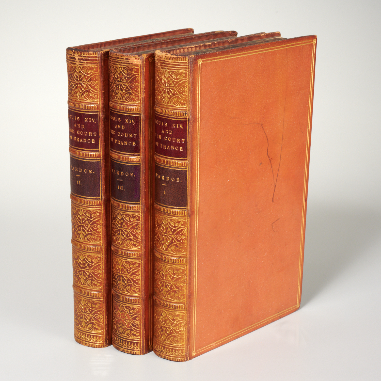 (3) VOLS: PARDOE, LOUIS THE