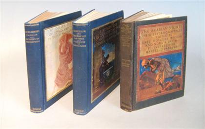 3 vols.  (Parrish, Maxfield,