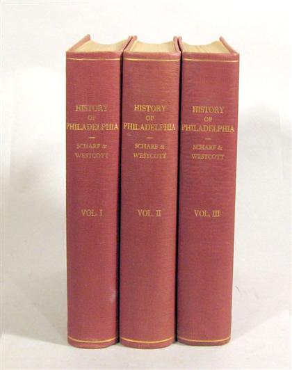 3 vols.  Scharf, J. Thomas;