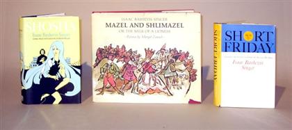 3 vols.  Singer, Isaac Bashevis -