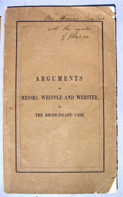 3 vols.(1 wrappers)  Americana -