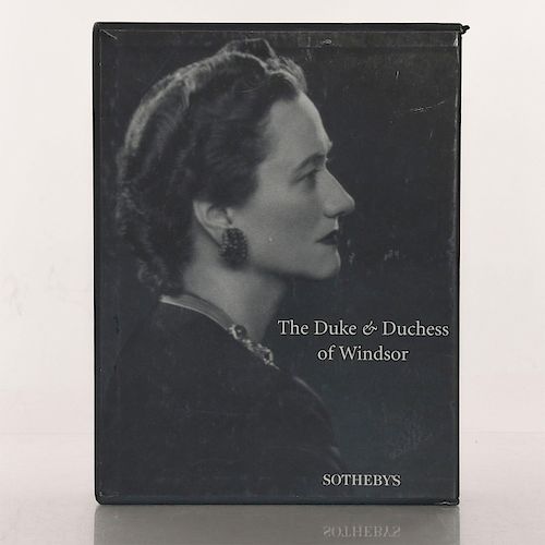 3 VOLUMES, SOTHEBY'S DUKE AND