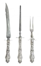 (3) WALLACE ART NOUVEAU STERLI