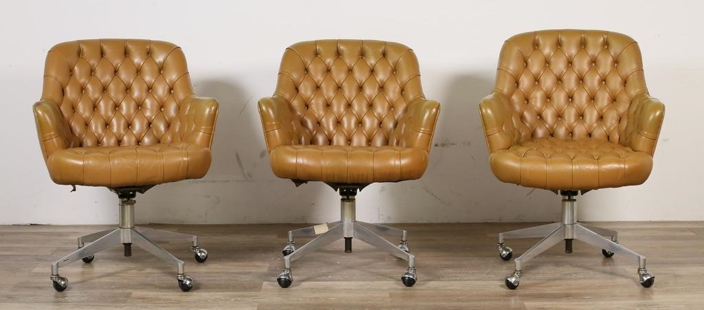 3 WARD BENNETT STYLE SWIVEL