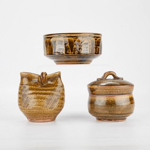 3 WARREN MACKENZIE VESSELS - DOUBLE