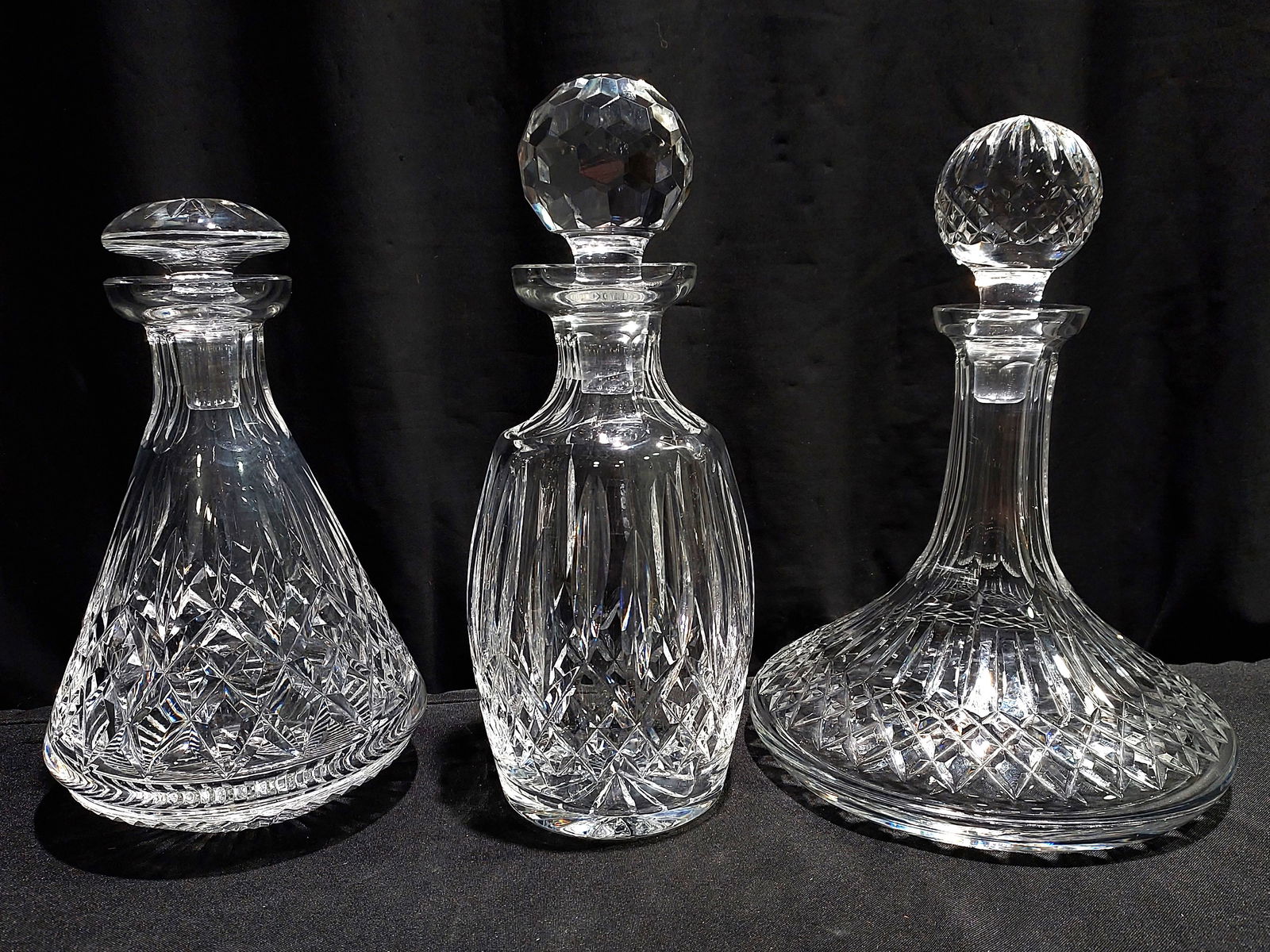3 WATERFORD CRYSTAL