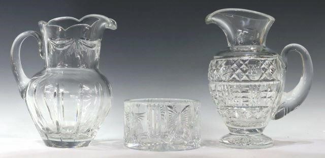 (3) WATERFORD CUT CRYSTAL