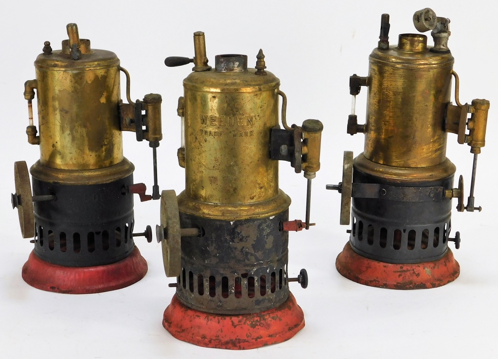 3 WEEDEN ANTIQUE NO. 20 STEAM
