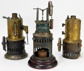 3 WEEDEN ANTIQUE UPRIGHT STEAM