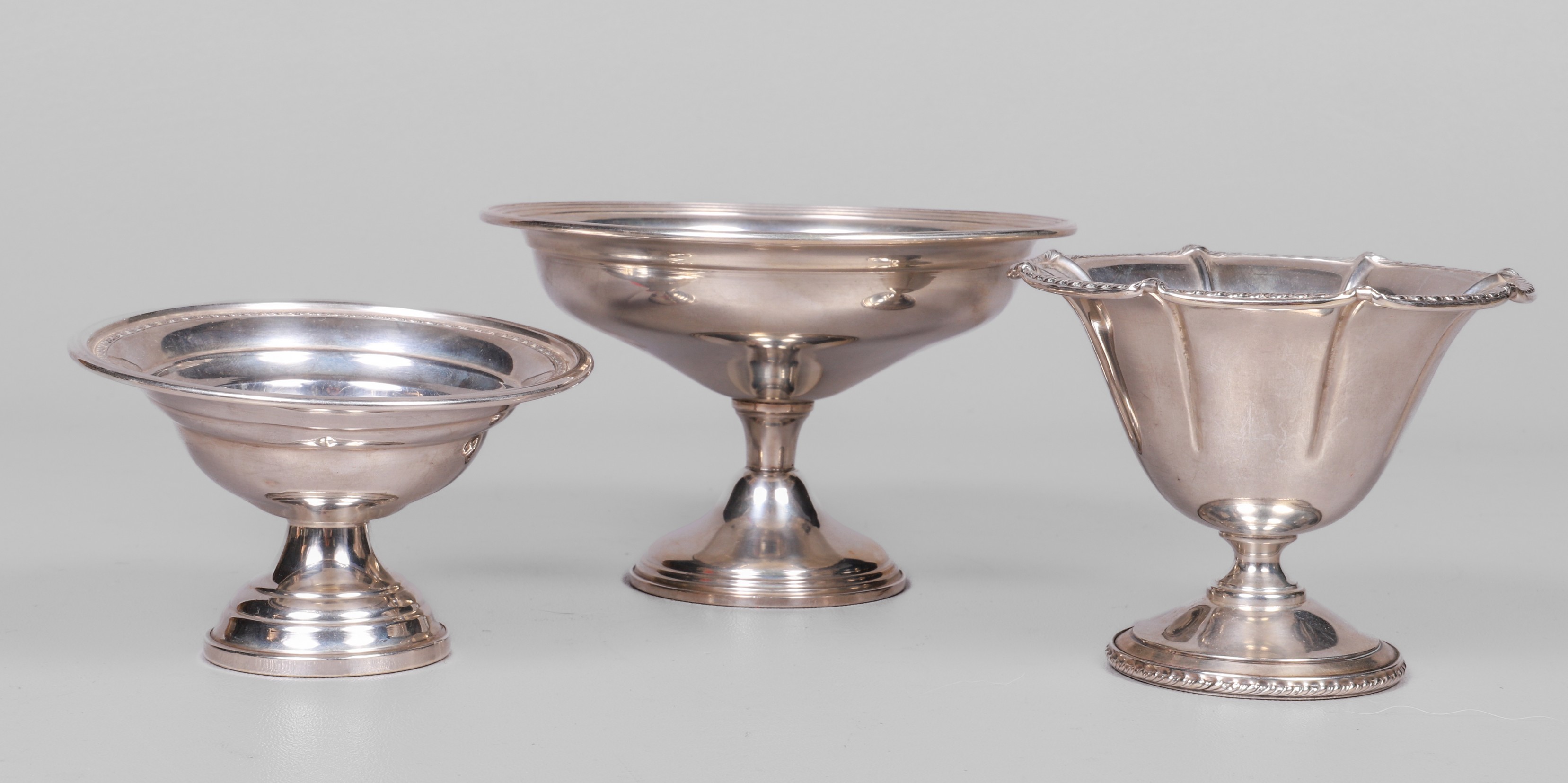 (3) Weighted sterling silver