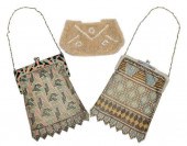 3) WHITING DAVIS ENAMELED MESH