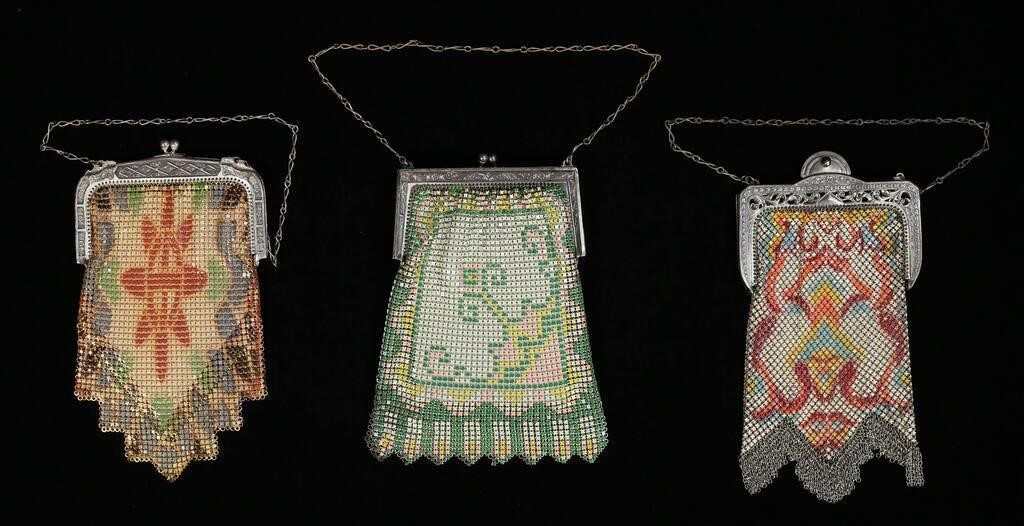 3 WHITING & DAVIS MESH BAGS3