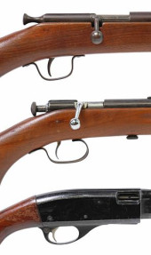 (3) WINCHESTER, REMINGTON, IVE