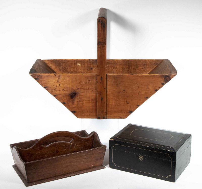 (3) WOODEN BOXES Group of (3)