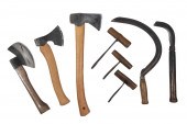 (3) WOODWORKER'S HATCHETS, (2