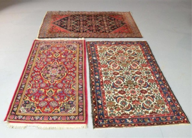 (3) Wool Oriental Prayer