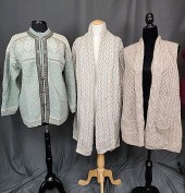 3 Wool Sweaters. Includes a gr
