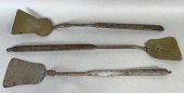 3 WROUGHT IRON HOOK HANDLE SPA