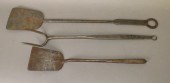 3 WROUGHT IRON KITCHEN UTENSIL