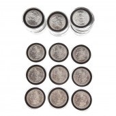 30 BU MORGAN SILVER DOLLARS 83