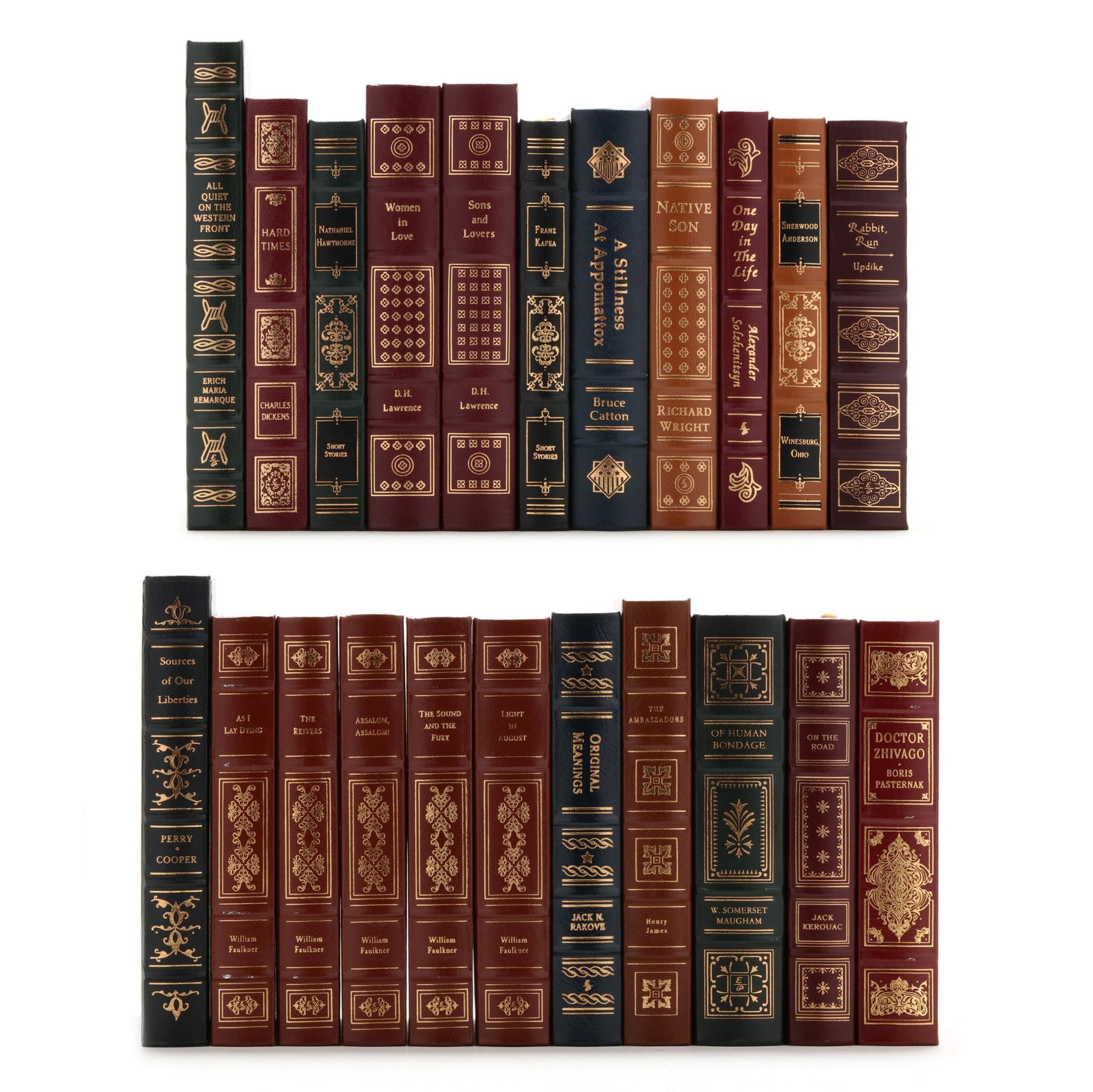 (30) FINELY BOUND BOOKS, MOSTLY