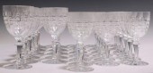 (30) FRENCH BACCARAT 'TURIN' C