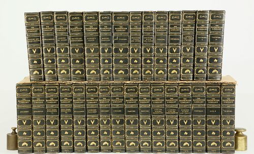 30 GREEN TOOLED LEATHERBOUND