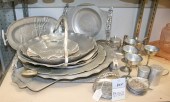 (30+) Pcs hammered aluminum, h