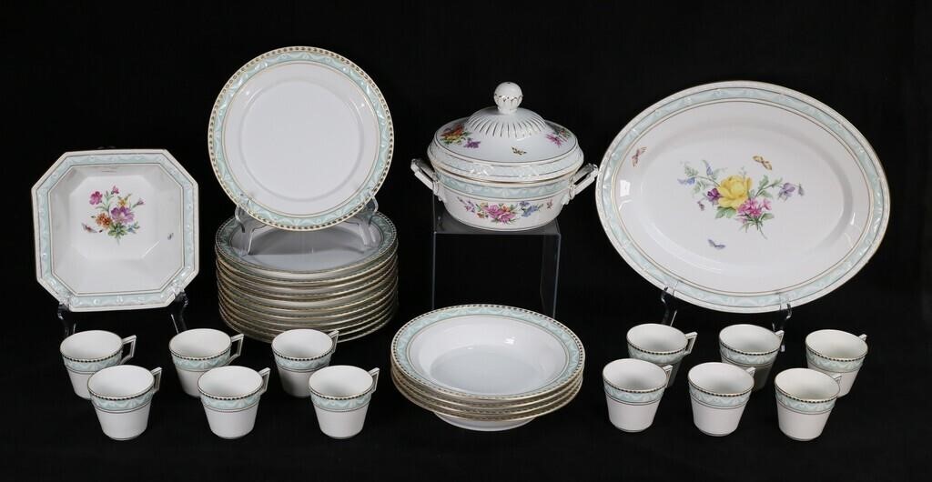30 PIECES KPM KURLAND FORM