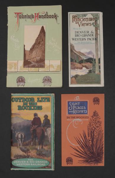 30 PIECES OF DENVER & RIO GRANDE
