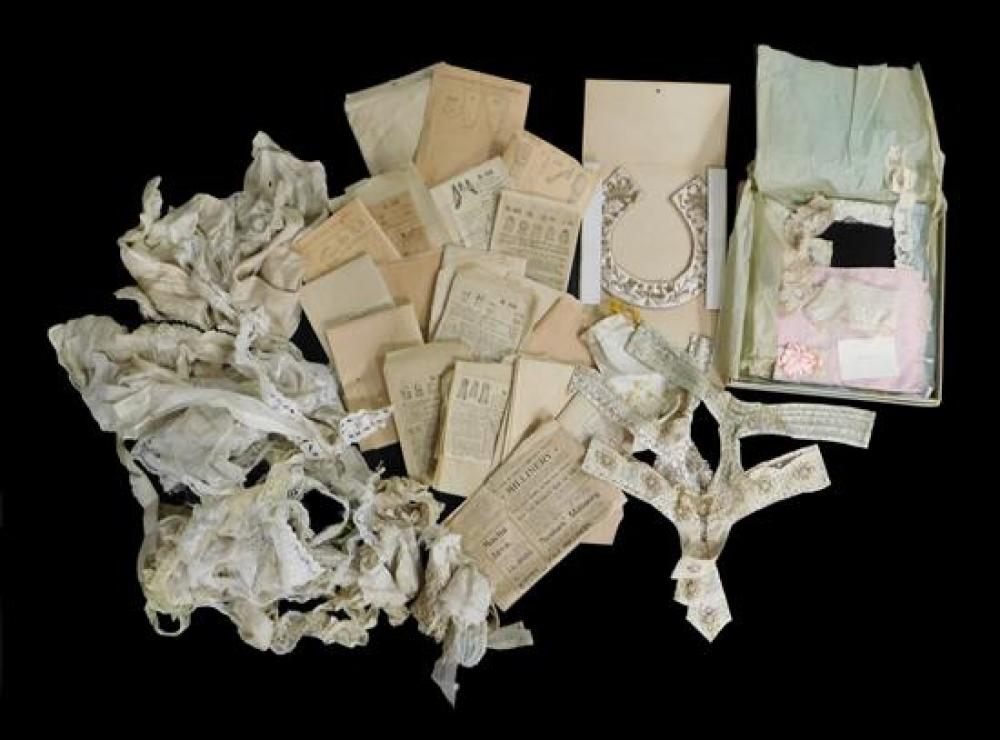30+ PIECES OF VICTORIAN LACE