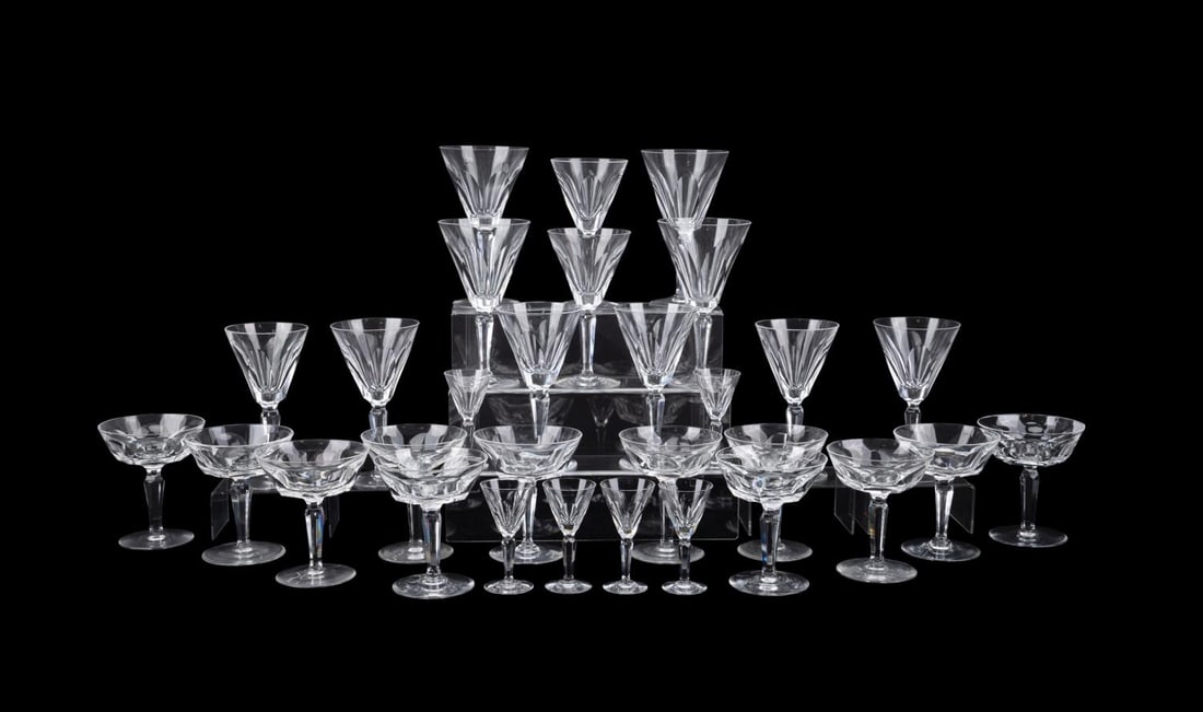 30 PIECES OF WATERFORD CRYSTAL