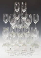 (30) RIEDEL COLORLESS GLASS RE