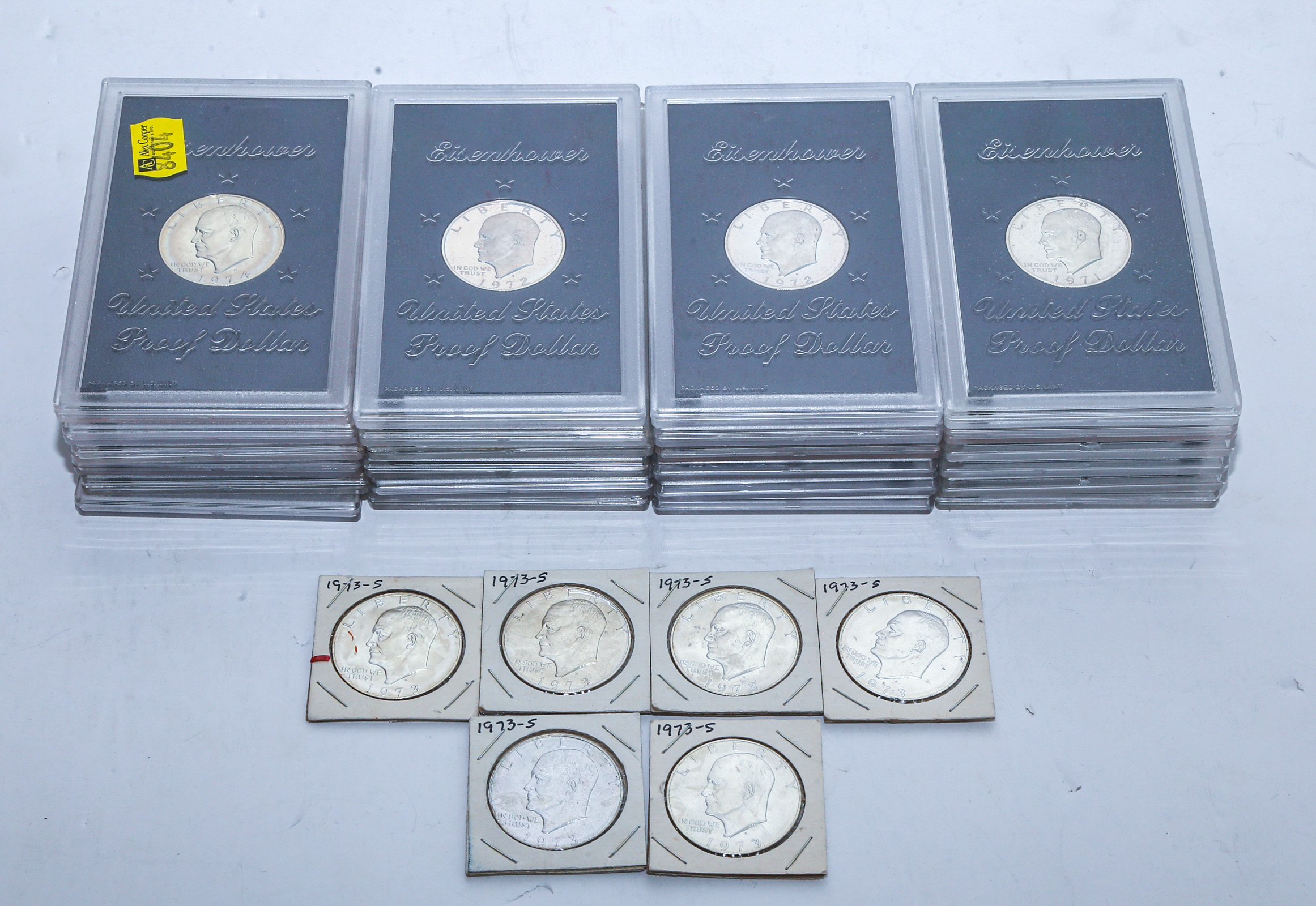30 SILVER IKE DOLLARS 1971-S TO
