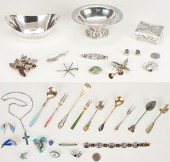 30 STERLING SILVER ITEMS, INCL