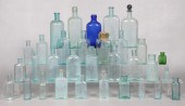 (30+) Vintage aqua, blue & gre
