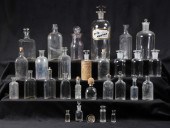 (30+) Vintage clear apothecary