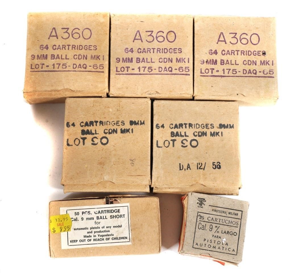 300 ROUNDS 9MM BALL PISTOL